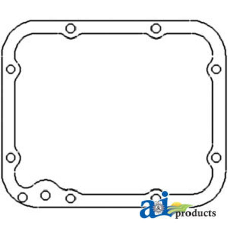 A & I PRODUCTS Gasket, Pump Base to Center Housing 11" x9" x0.2" A-9N611